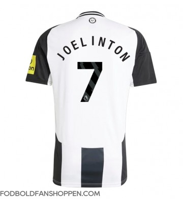 Newcastle United Joelinton #7 Hjemmebanetrøje 2024-25 Kortærmet